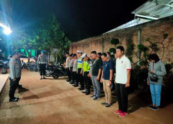Ciptakan Pemilu 2024 Kondusif, Polres Metro Lakukan Pengamanan Nobar Debat Cawapres