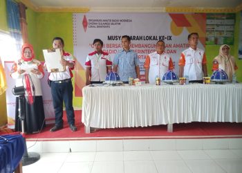 Kadis Kominfo Jeneponto Hadiri Musyawara Lokal ke-lX Orari