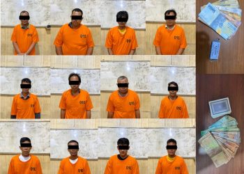 Tekab 308 Presisi Polres Metro Tangkap 12 Penjudi di 2 Lokasi Berbeda