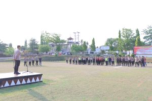 Amankan Natal 2023, Polres Lampung Utara Terjukan 215 Personel