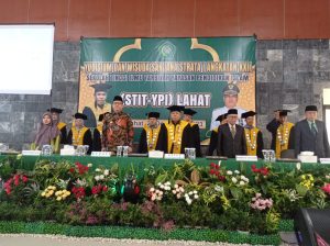 PJ Bupati Lahat Hadiri Yudisium dan Wisuda Sarjana Strata I Angkatan XXII Sekolah Tinggi Ilmu Tarbiyah