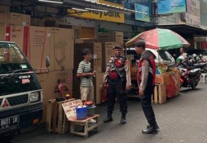 Patroli Cipta Kondisi Polres Metro, Jaga Keamanan Jelang Pemilu 2024