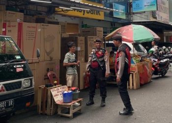 Patroli Cipta Kondisi Polres Metro, Jaga Keamanan Jelang Pemilu 2024