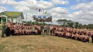 Buka Diklat SWK Angkatan VI, Danramil : Generasi Muda harus Berwawasan Kebangsaan