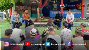 Tingkatkan Keamanan, Rutan Sukadana Terima Giat Sambang dari Brimob Kompi 2B Lampung Timur