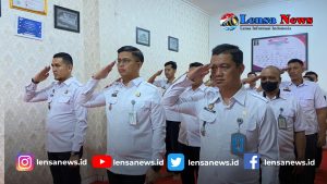 Perkuat Sinergi Menteri Hukum dan HAM Gelar Apel Awal Tahun 2024