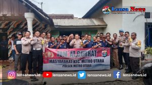Serap Aspirasi Masyarakat, Polres Metro Gelar Jum’at Curhat