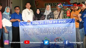 PT ABG Bagikan 495 Paket Sembako untuk Masyarakat Korban Banjir