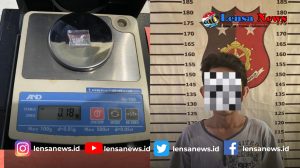 Sat Res Narkoba Polres Lampung Utara Ringkus Kurir Narkoba