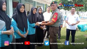 Sertu Budiono Hadiri Gerakan Aksi Bergizi UPTD Puskesmas Adirejo