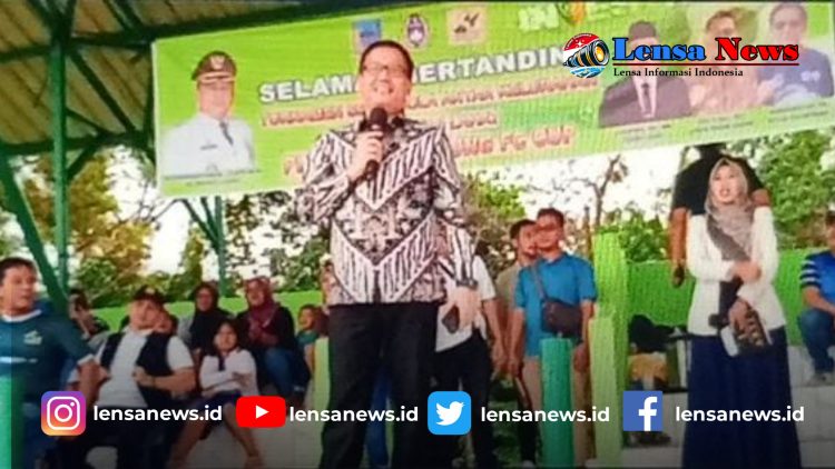 Turnamen Sepak Bola Piala Pagar Agung Cup Tahun 2024 Resmi Dibuka PJ Bupati Lahat