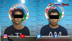 Dua Orang Atas Kepemilikan Narkoba Jenis Sabu Diamankan Sat Resnarkoba Metro