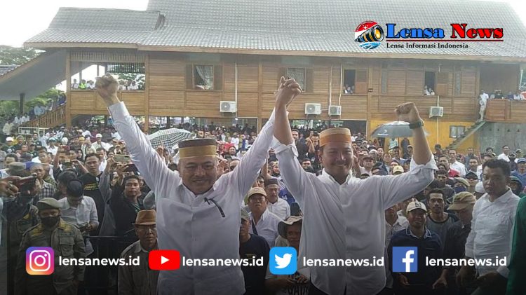 Resmi.! Pasangan MSP-EAM Deklarasikan Maju pada Pilkada Jeneponto