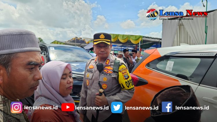 Kampanye Caleg Hingga Capres di  Lampung Timur, Kapolres Pimpin Pengamanan