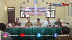 Hadiri Musdesus Validasi Penerima BLT DD, Babinsa : Semoga Tepat Sasaran