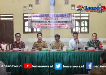 Hadiri Musdesus Validasi Penerima BLT DD, Babinsa : Semoga Tepat Sasaran