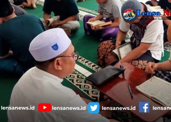 Wujud Pembinaan Kepribadian, WBP Rutan Sukadana Antusias Ikuti Progam Belajar Ngaji