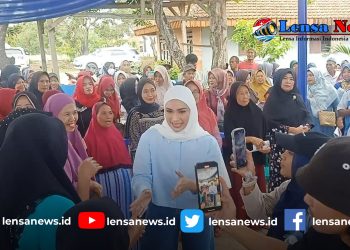 Kampanye Putri Zulhas di Pesawaran, Paisaludin Optimis PAN Naik Peringkat