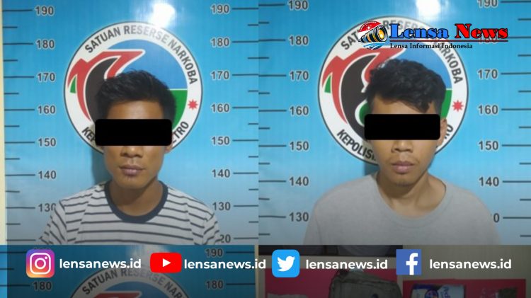 Simpan Ganja dan Sabu, 3 Pria di Bawa ke Polres Metro