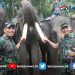 Dampingi Kasrem 043/Gatam Dandim 0429/Lamtim Hadiri Upacara HUT SPORC ke-18