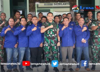 Jalin Sinergitas, Dandim 0429/Lamtim Terima Audiensi Ketua dan Pengurus PWI Lampung Timur