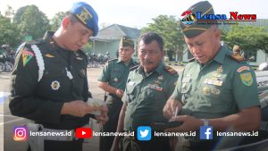 Kodim 0429/Lamtim Terima Sosialisasi OPS Gaktib dari Sub Den POM Persiapan Metro