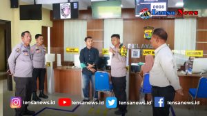 Maksimalkan Pelayanan, Kapolres Lamtim Cek Pelayanan Satu Atap Hingga Call Center 110