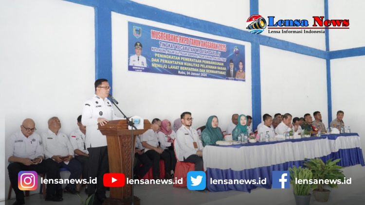 Pj Bupati Lahat Hadiri Musrenbang Tingkat Kecamatan