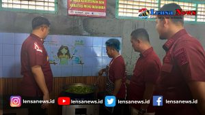 Karutan Sukadana Pastikan Pengolahan Makanan Untuk WBP Bersih dan Higienis