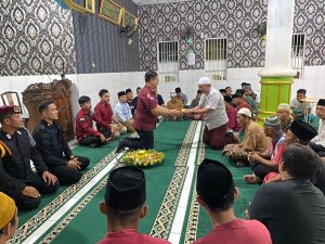 Pergantian Malam Tahun Baru di Rutan Sukadana Diisi Doa Bersama dan Potong Tumpeng 