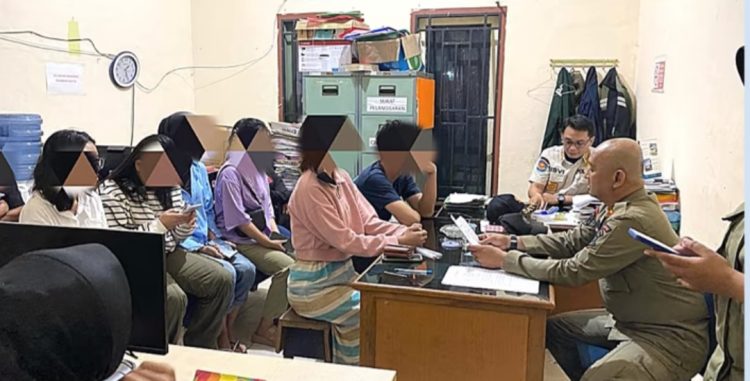 Lagi !!! 5 Pasang Bukan Suami Istri Terjaring Razia Kopi Pekat