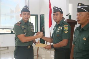 Dandim 0429/Lamtim Buka RAT Primkop Kartika Gatam