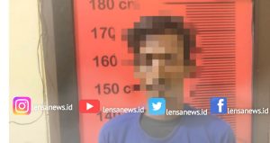 Hampir Diamuk Massa, Tersangka Pencabulan di Lamtim Digelandang ke Kantor Polisi