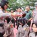 Puluhan Personil Polres Pesawaran Naik Pangkat