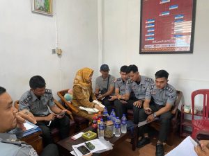 Matangkan Persiapan, Petugas KPPS Rutan Sukadana Ikuti Bimtek Penyelenggaraan Pemilu 2024