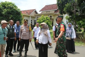 Dandim 0429/Lamtim Bersama Forkopimda Monitoring Pemilu Serentak 2024