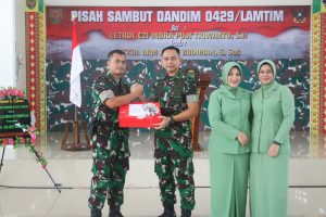 Sambut Komandan Baru, Kodim 0429/Lamtim Gelar Tradisi Satuan