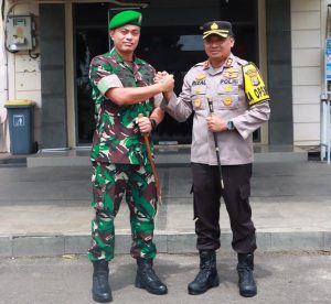 Jalin Silaturahmi dan Sinergitas, Dandim 0429/Lamtim Kunjungi Polres