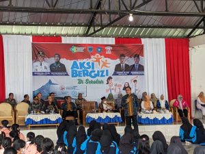 Program Kegiatan Aksi Bergizi, yang Dihadiri PJ Bupati Lahat