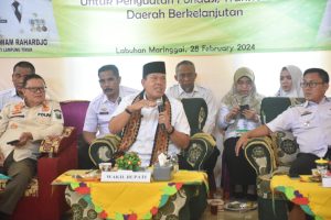 Musrenbang Kecamatan Labuahan Maringgai Dihadiri Wabup Lamtim