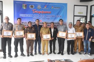 Karutan Kelas IIB Hadiri Kegiatan Tasyakuran HUT PWI ke-78 di Lamtim