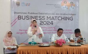 Dinas Koperasi UMKM dan Perindustrian Kota Metro Gelar Acara Business Matching 2024