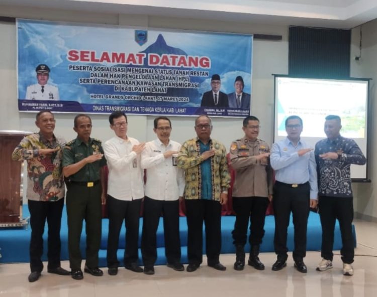 Disnaker Lahat Gelar Sosialisasi Perencanaan Pembangunan Kawasan Transmigrasi di Kabupaten