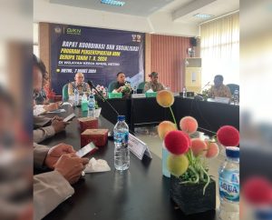 Rutan Kelas IIB Sukadana Hadiri Undangan Rakor Pensertipikatan BMN berupa Tanah TA 2024