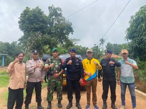 Babinsa Koramil Sukadana Dampingi Jum’at Berkah Kompi 2B Pelopor