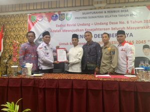 APDESI Sumsel Selenggarakan Rembuk Desa Bersama Empat Organisasi Desa Provinsi Sumatera Selatan