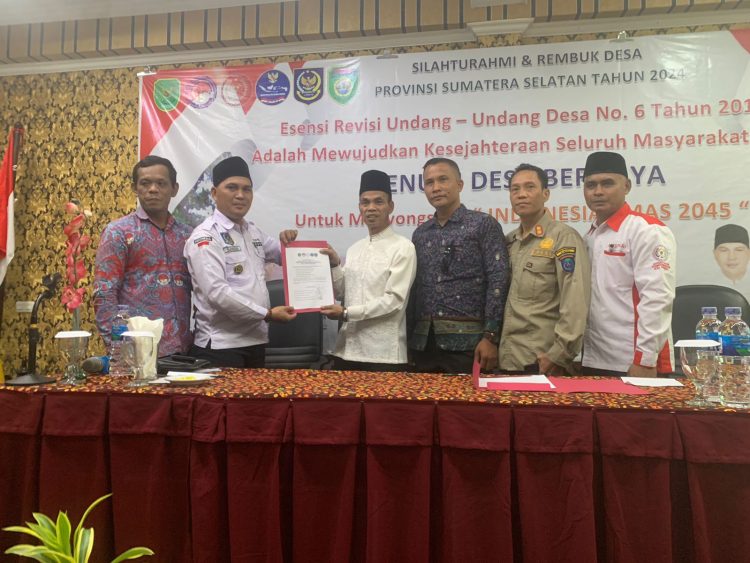 APDESI Sumsel Selenggarakan Rembuk Desa Bersama Empat Organisasi Desa Provinsi Sumatera Selatan