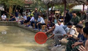 PT Bukit Asam Gelar Lomba Mancing dan Buka Bersama Organisasi Pers di Kabupaten Lahat 