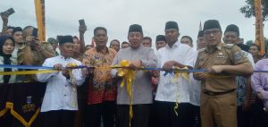Anggaran Jembatan 6,7 M Penghubung Kabupaten dan Kota di Lampung Diresmikan Gubernur 