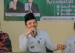 Metro Timur Gelar Pengajian Amaliah Ramadhan, Ferry Handono: Pentingnya Mengenalkan Parenting Terhadap Anak 